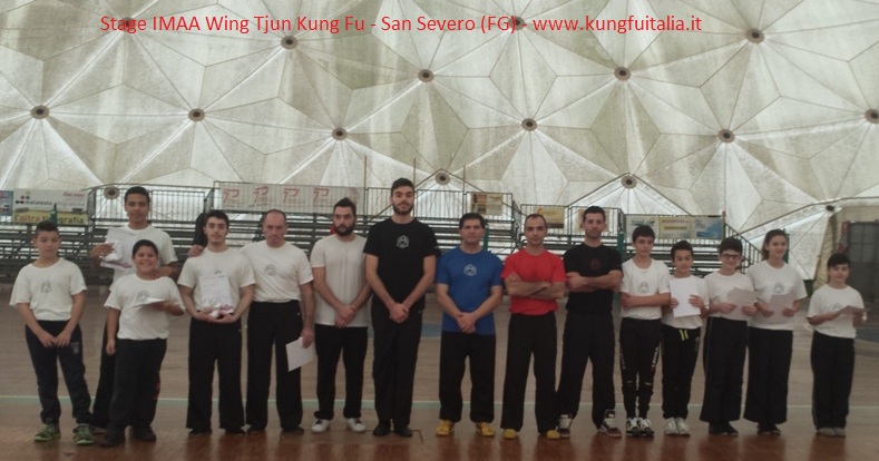 Puglia Foggia San Severo kung fu academy Caserta Italia IMAA corso istruttori wing tjun tsun chun difesa personale arti marziali cinesi corso Sifu Mezzone www.kungfuitalia.it
